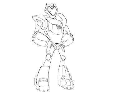 #19 Transformers Coloring Page