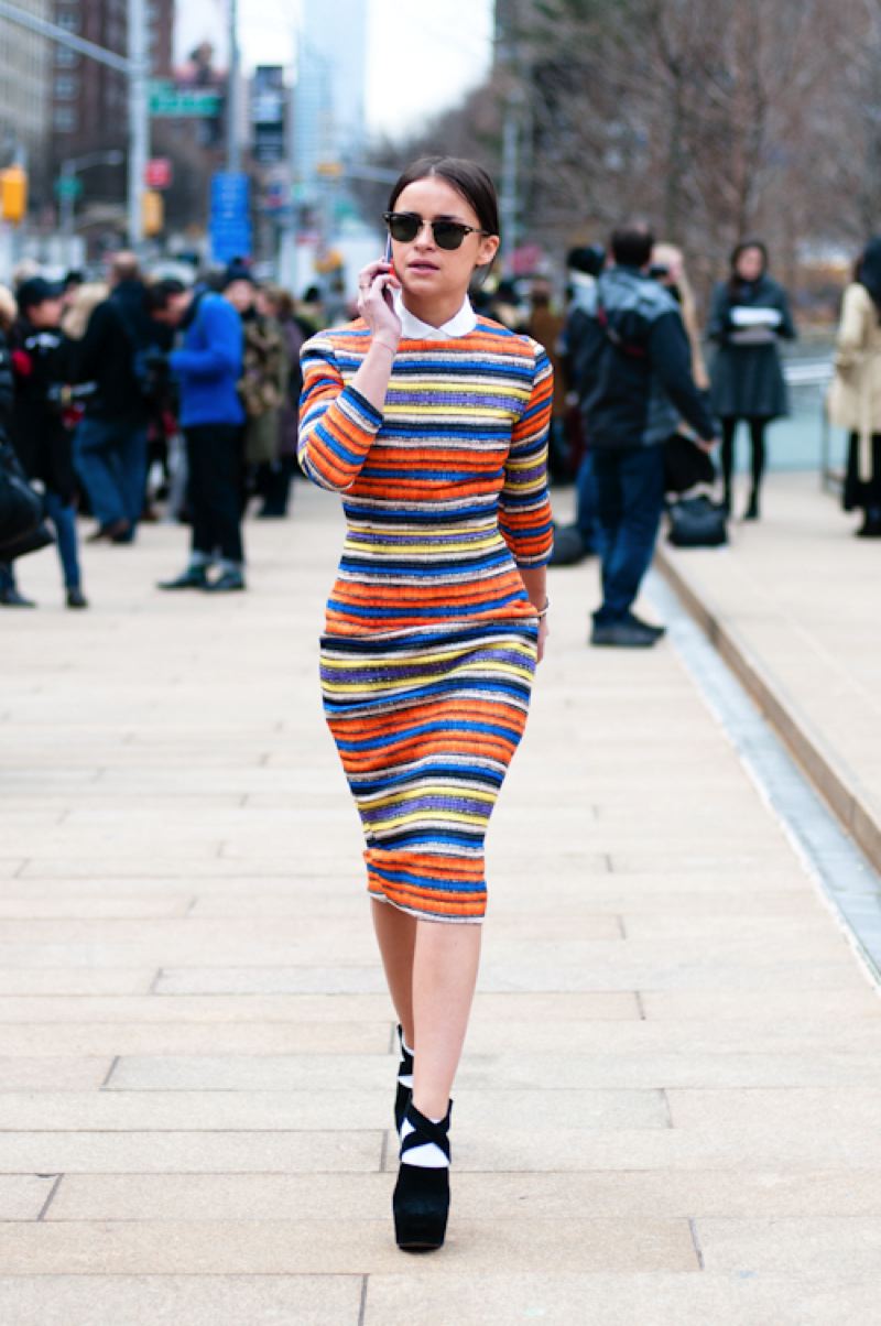 Miroslava Duma @ New York Fashion Week Fall'13