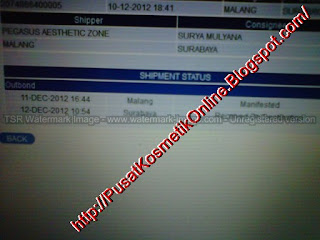 Contoh Transaksi, BUKTI Transaksi, PENGIRIMAN Barang, http://pusatkosmetikonline.blogspot.com/,0838.11.2525.24