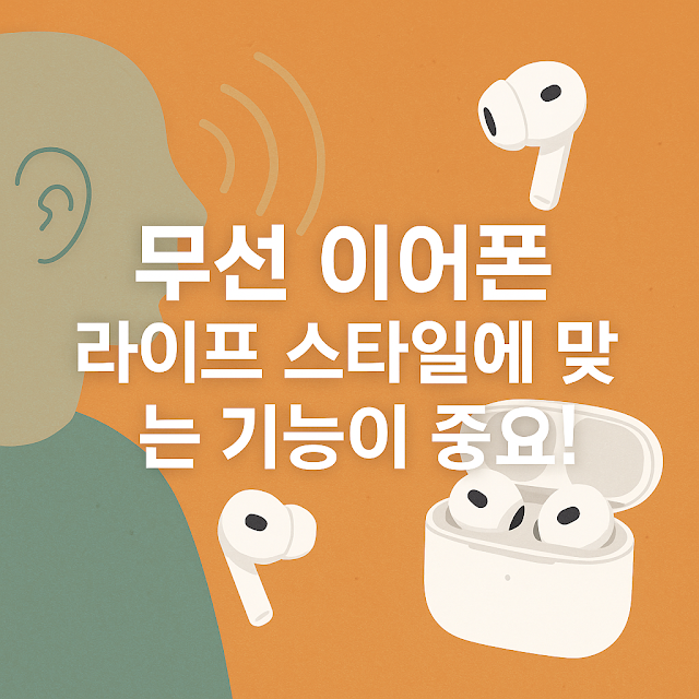 무선 이어폰 제대로 고르는 법: 핵심 기능만 콕 집어드림