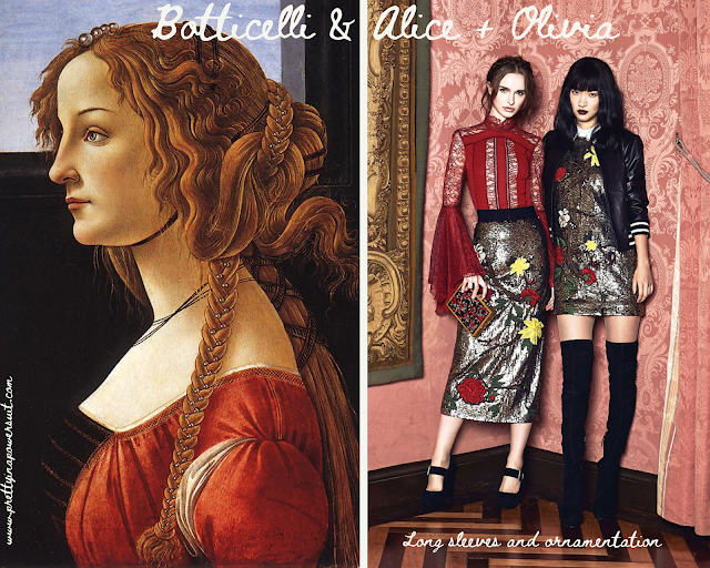 Botticelli Girl Renaissance Fashion