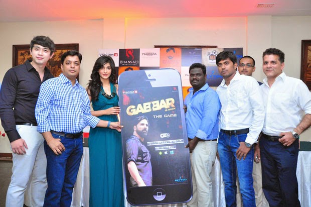 Shruthi Hassan Launches Gabbar Game Photos