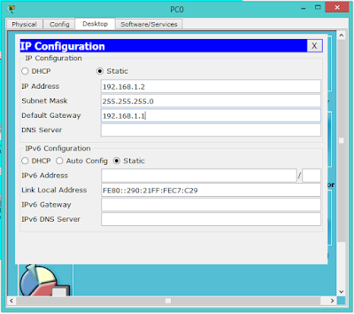 ip address PCO