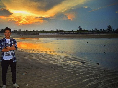 7 Gambar Pantai Sri Mersing Lokasi dan Tiket Masuk 