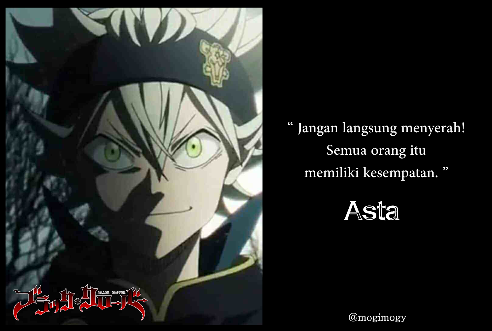 Kata Bijak Anime Black Clover Cikimmcom