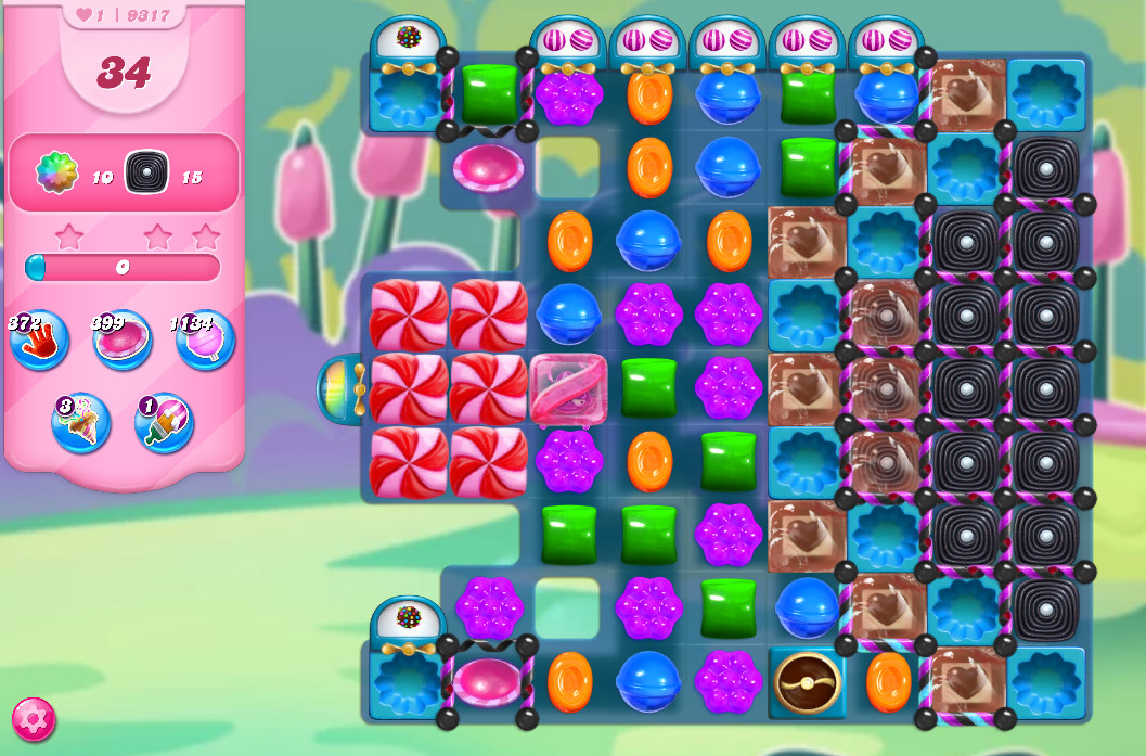 Candy Crush Saga level 9317