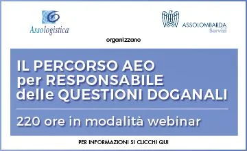 Percorso AEO per Responsabili delle Questioni Doganali