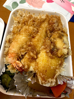 やまよし 海老イカ天丼