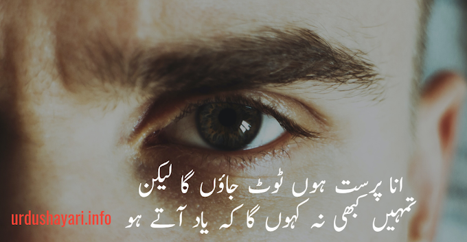 Best Urdu Attitude Shayari 