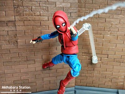 S.H.Figuarts Spider-man Homecoming Homemade Suit ver. + Wall - Tamashii Nations