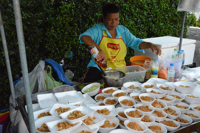 Wat Puttamongkon temple Phuket Town rice