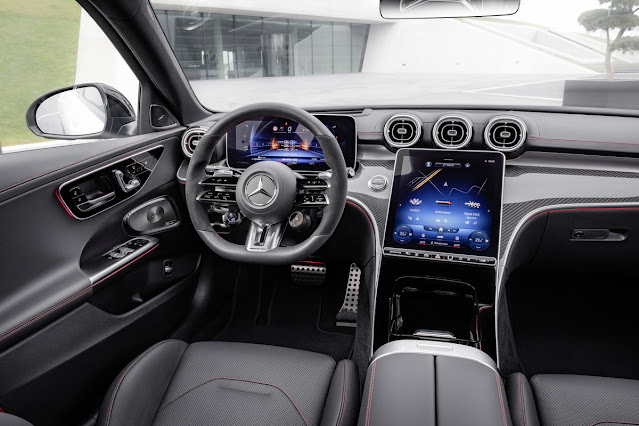 2023 Mercedes-AMG C 43 Sedan - interior driver's position.