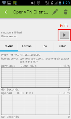 cara menggunakan openvpn android