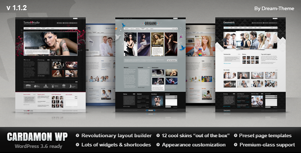 Cardamon WP Premium Template