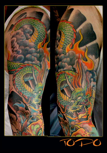 japanese tattoo sleeves designs. Japanese Tattoo Sleeve