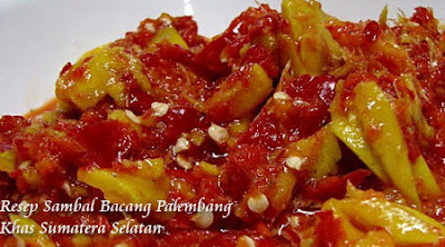 Resep Sambal Bacang Palembang