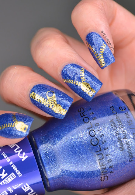 Sinful Colors Kylie Denim and Bling in Kobalt Swatch