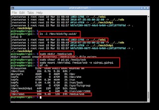 cara mount flashdisk usb di raspberry raspbian dan ubuntu 18.04