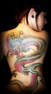 Chinese Japanese dragon tattoo ideas pic
