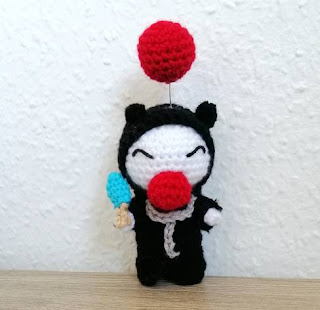 PATRON GRATIS MOOGLE | FINAL FANTASY AMIGURUMI 53011