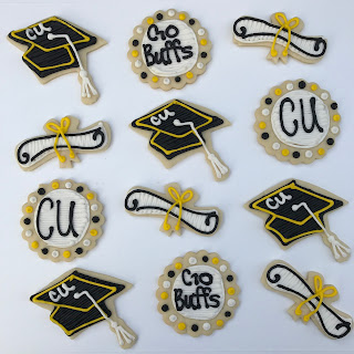 University of Colorado Boulder Graduation Cookies