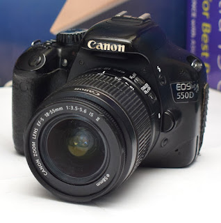 Jual Kamera Canon EOS 550D Lensa Kit 18-55