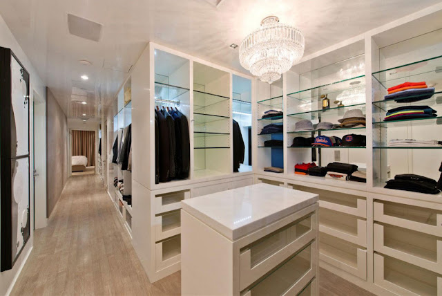 white closet lighting ideas