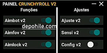 Free Fire 1.103 Crunchyroll Menu Injector Aimbot Hile 2024