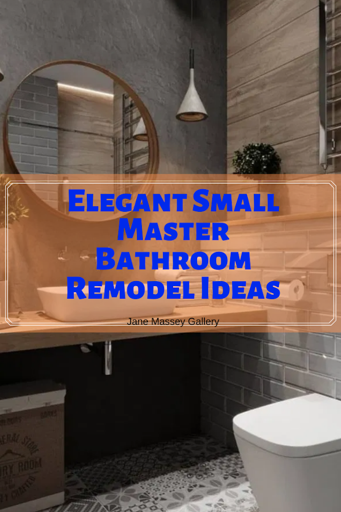 38+ Elegant Small Master Bathroom Remodel Ideas