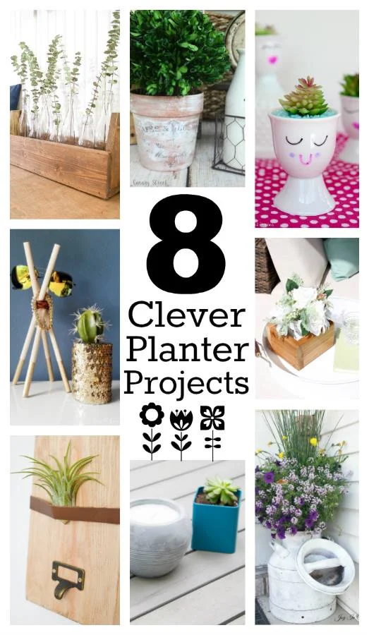 8 easy DIY planter ideas - Monthly DIY Challenge