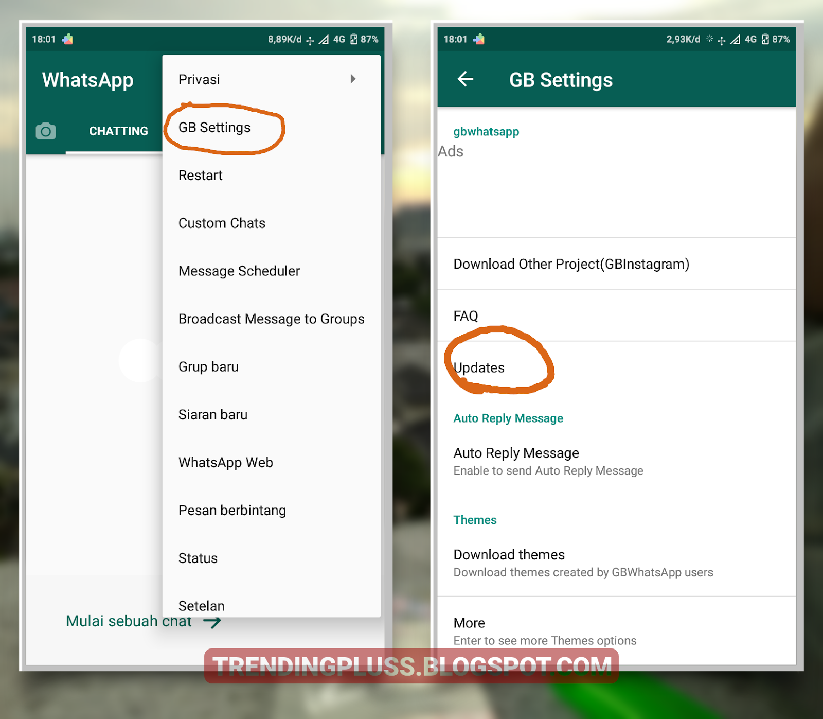 Download dan Cara Memperbarui GBWhatsapp Kadaluarsa ke 