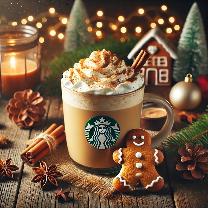 Homemade Gingerbread Latte: Starbucks-Inspired Cozy Delight