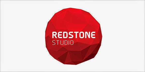 Kumpulan Desain Logo Low Poly - Redstone Studio Low Polygon Logo