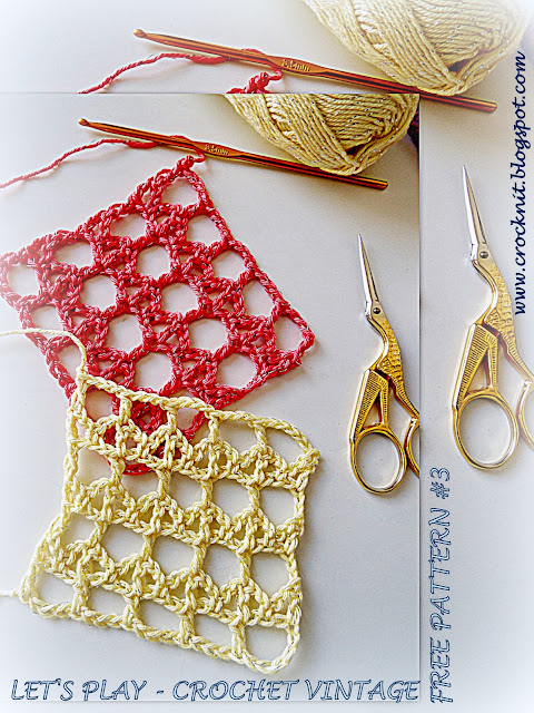 free crochet patterns, vintage, arches, how to crochet