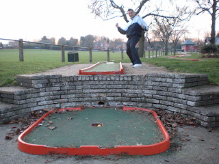 Crazy Golf at Woodlands Park, Gravesend, Kent