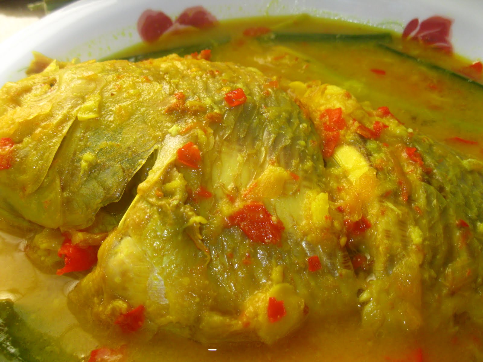 Dari Dapur Maklong: Gulai Tempoyak Ikan Talapia Merah