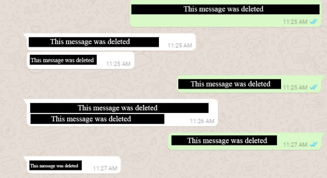 Now you can delete embarrassed messages before seen from Whatsapp