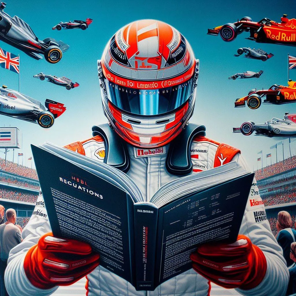 F1 driver reading