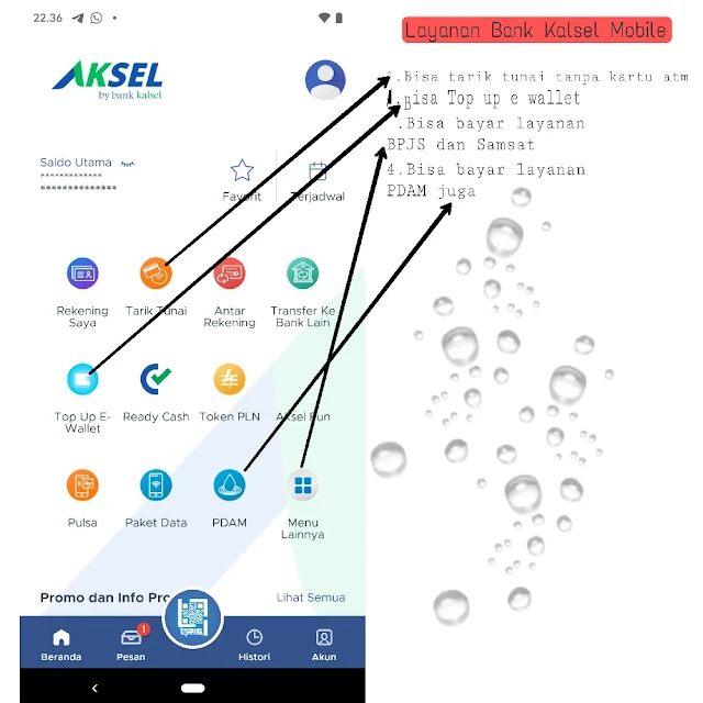 layanan dan fitur dari bank kalsel apa saja sih