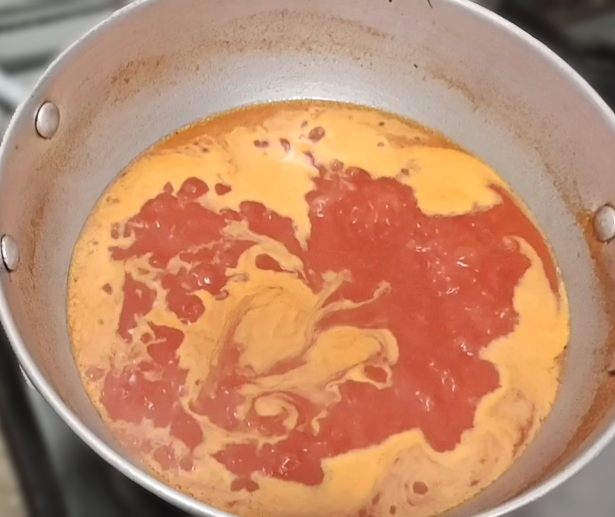 tomato soup with macaroni