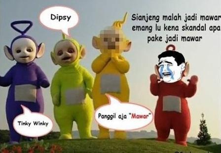 Gambar Meme Teletubies Lucu Bikin Ngakak