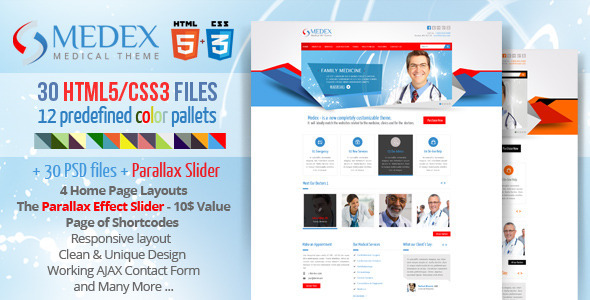 Medex - Medical, Doctor and Health care Responsive - Health & Beauty Retail