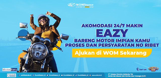 Ajukan Pinjaman Motor Baru di WOM FInance