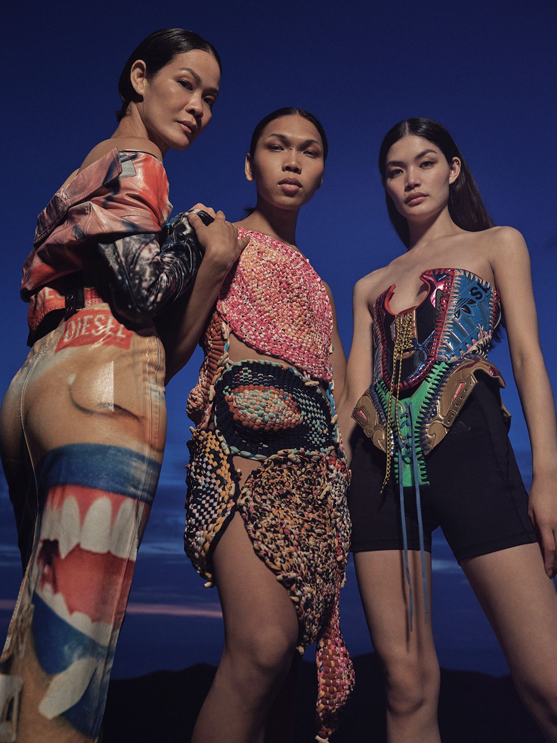 Jo Ann Bitagcol, Lukresia & Rina Fukushi in Vogue Philippines September 2023 by Sharif Hamza