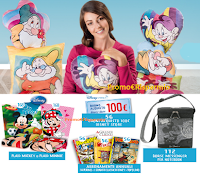 Logo Colleziona i cuscini Disney e vinci buoni, accessori e 3 viaggi a Parigi