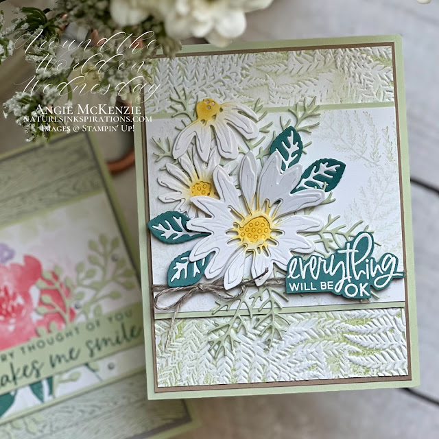 Cheerful Daisies Organic CAS(e) - front | Nature's INKspirations by Angie McKenzie