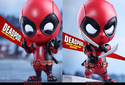 Deadpool Cosbaby Vinyl Figure Bobble Head Series by Hot Toys