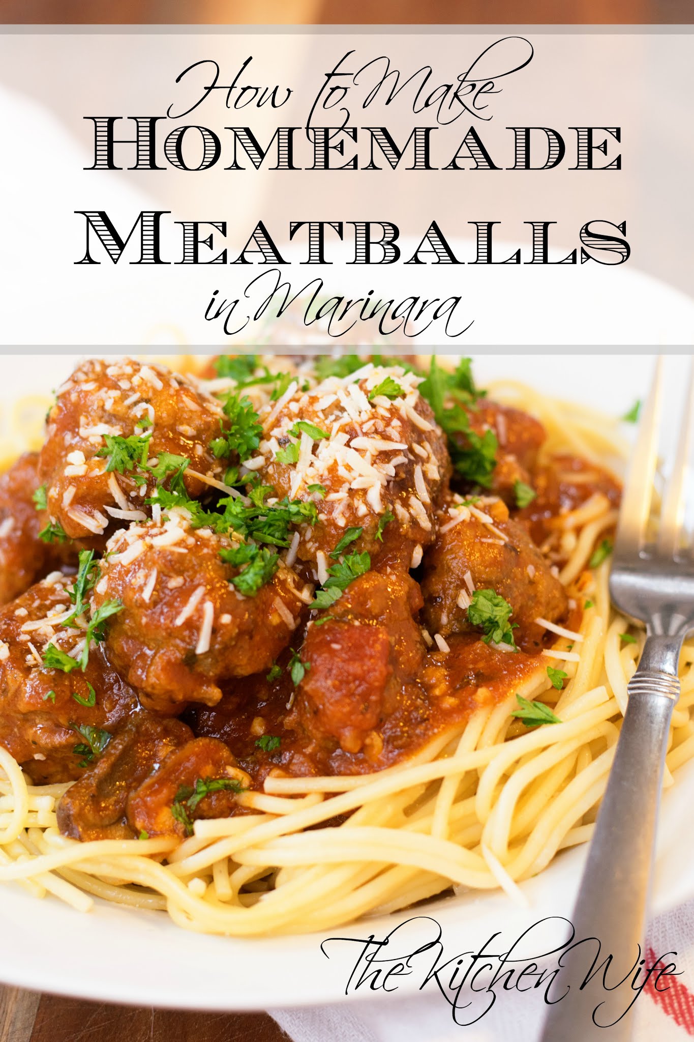 How to Make Homemade Meatballs in Marinara Sauce Recipe