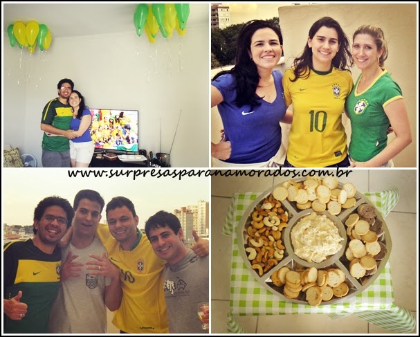 jogo do brasil em casa com amigos