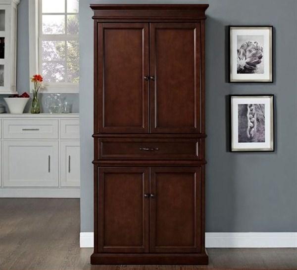 wood pantry cabinet